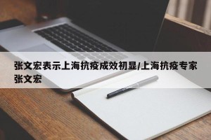 张文宏表示上海抗疫成效初显/上海抗疫专家张文宏
